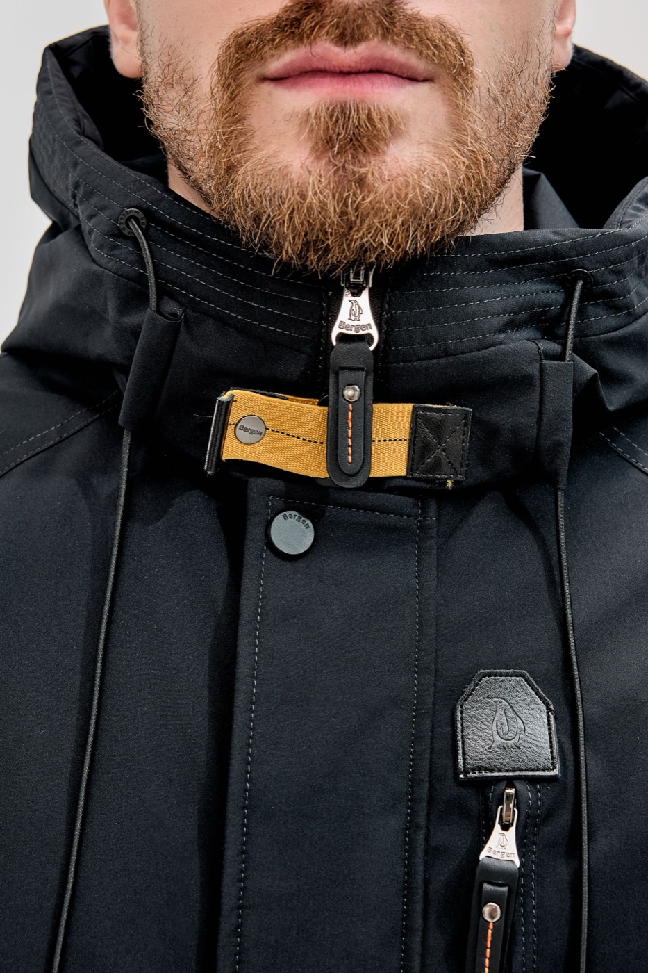 Cold-proof zipper hardware, macro