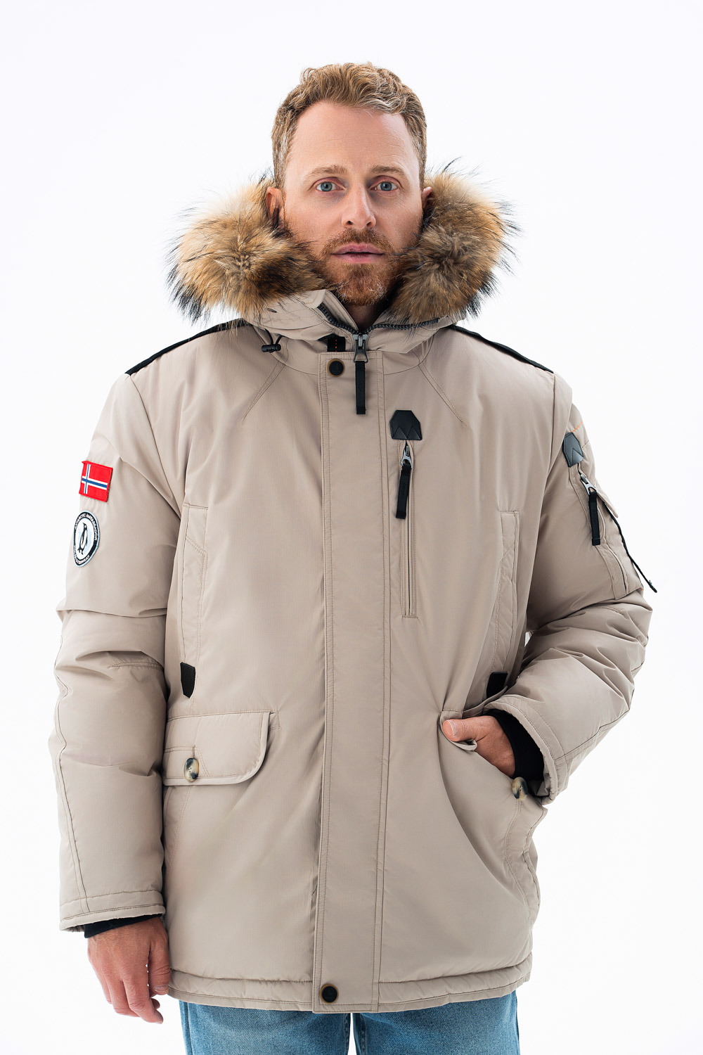 Arktos jacket, Beige
