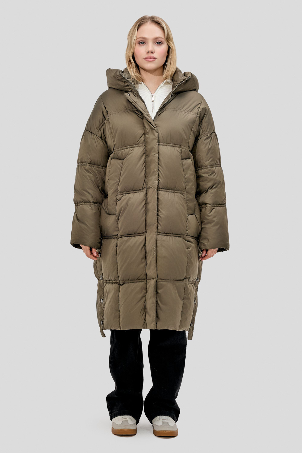 Bergdis winter coat, Khaki