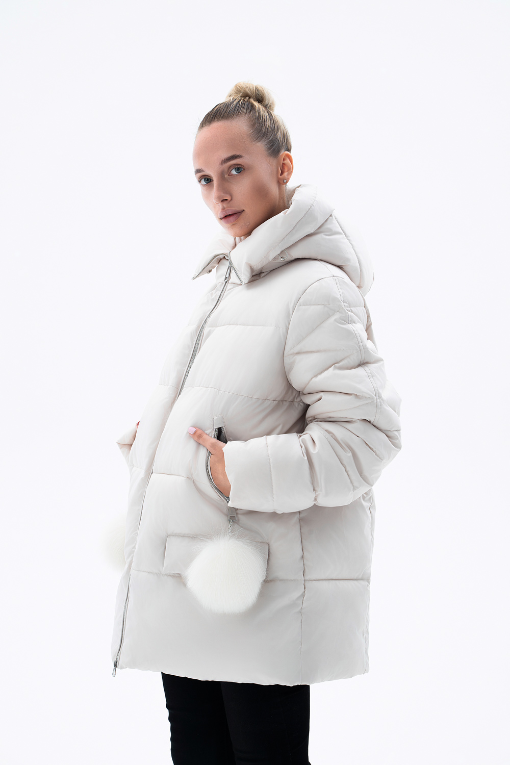 Fluffy winter jacket — photo 5