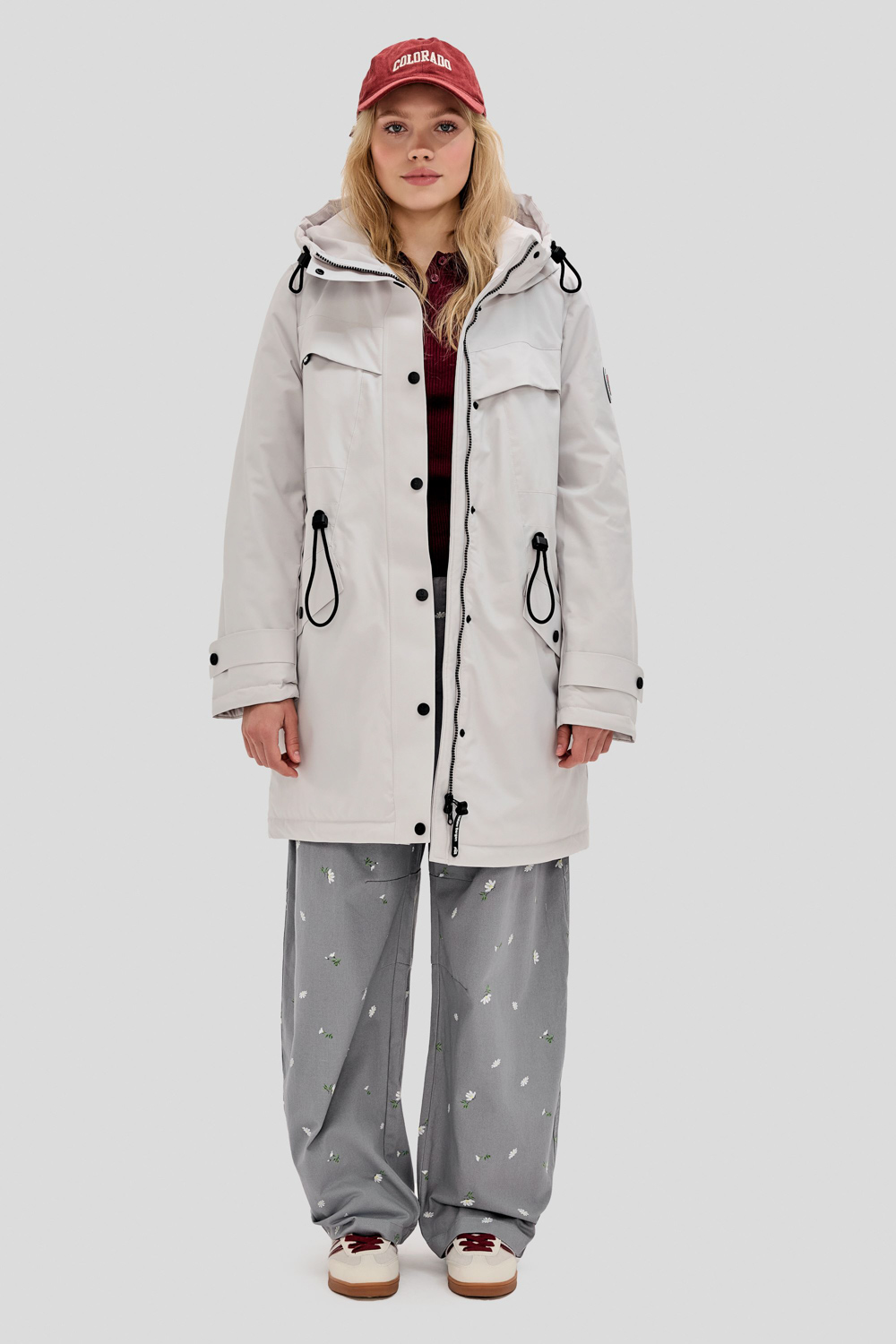 Iskra jacket, Light grey