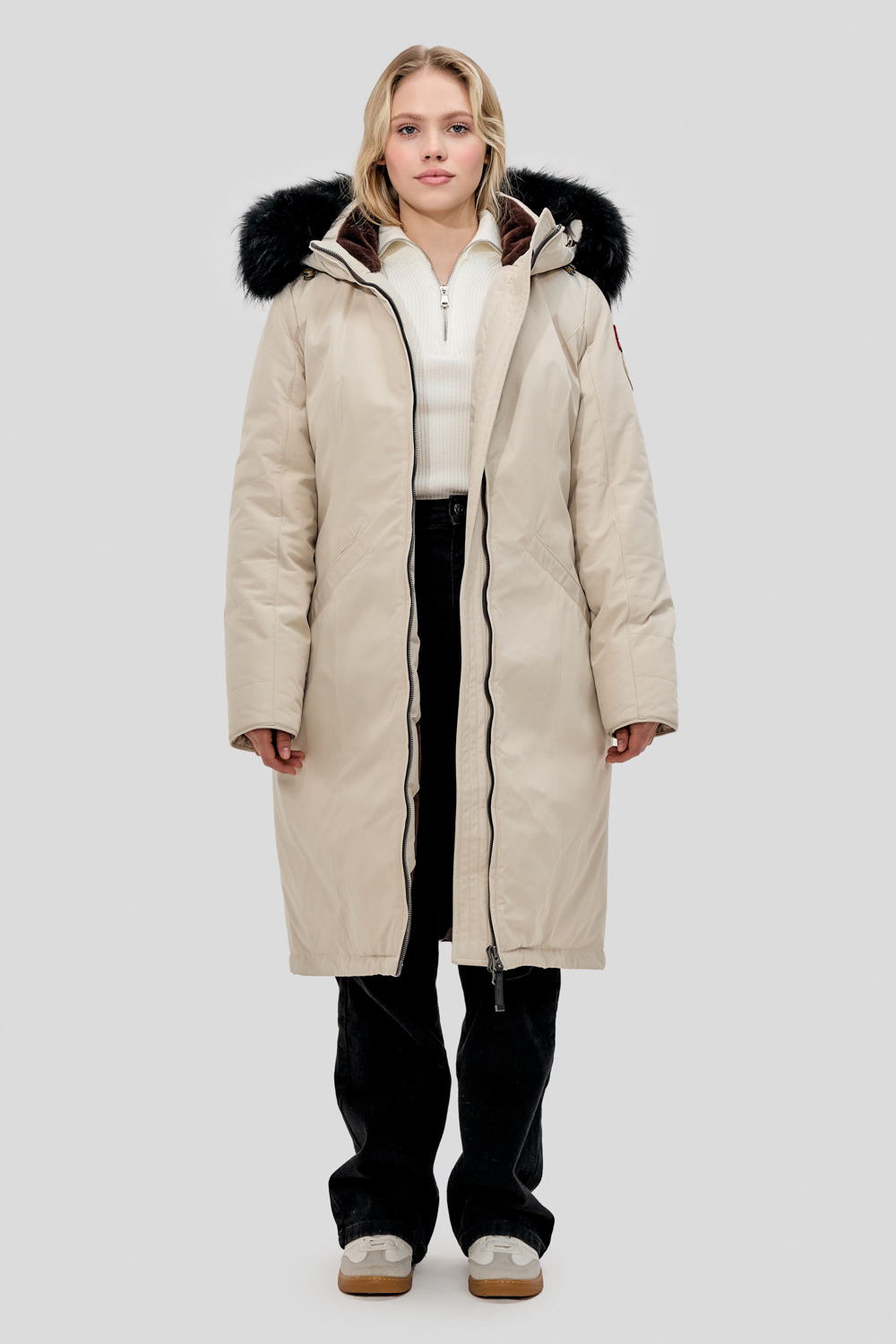 Linna coat, Light beige