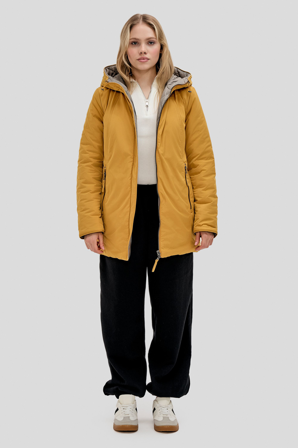 Lunna jacket, Mustard