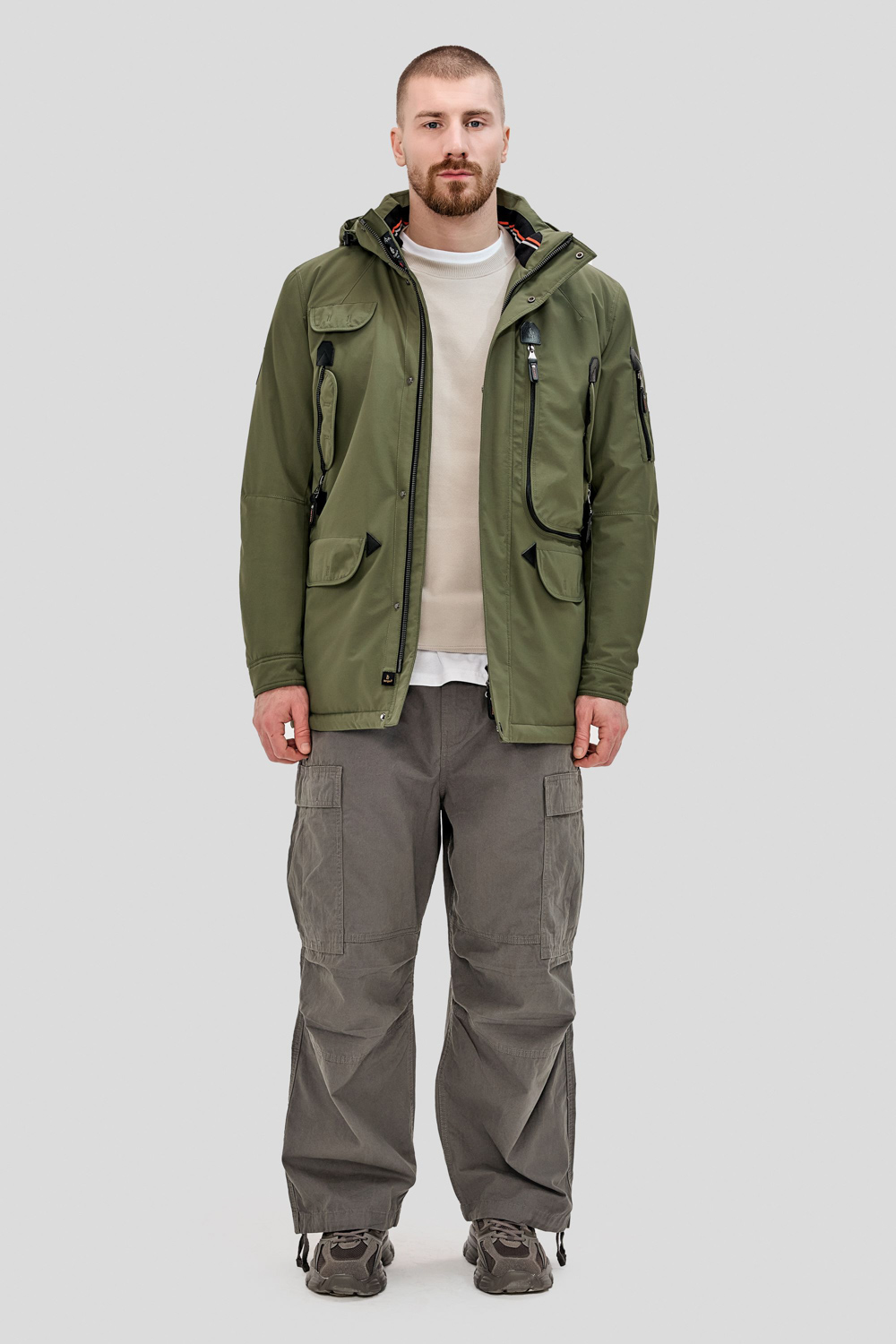 Riven jacket, Khaki